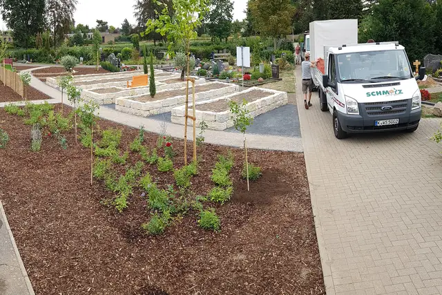 Entstehung des Bestattungsgartens Pulheim – Bauphase, Aufnahme 28 von 32