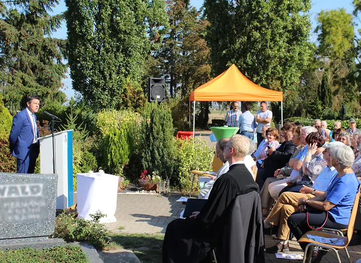 Eröffnung des Bestattungsgartens Pulheim am 19. September 2018 – Aufnahme 6 von 6